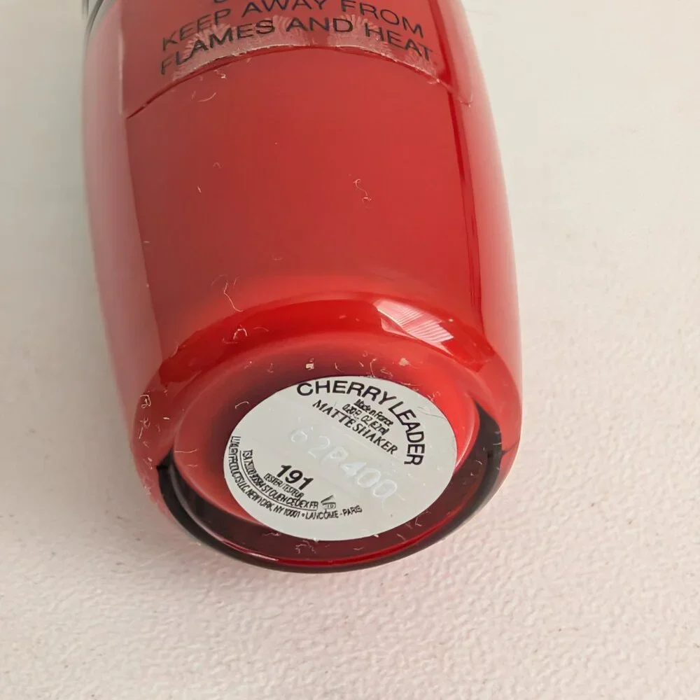 Lancome Matte Shaker Lip Gloss 191 Cherry Leader Full Size New without Box